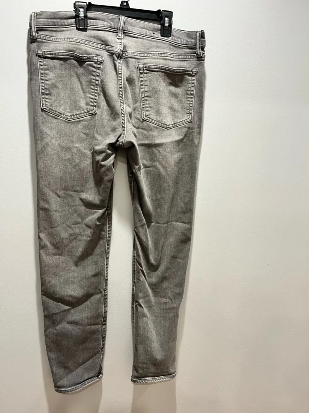 Gap Soft Wear Slim Fit Jeans Mens‎ Grey Wash Stretch GapFlex Denim Size 34x32